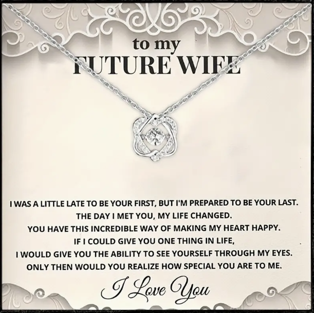 Silver - To My Future Wife Necklace